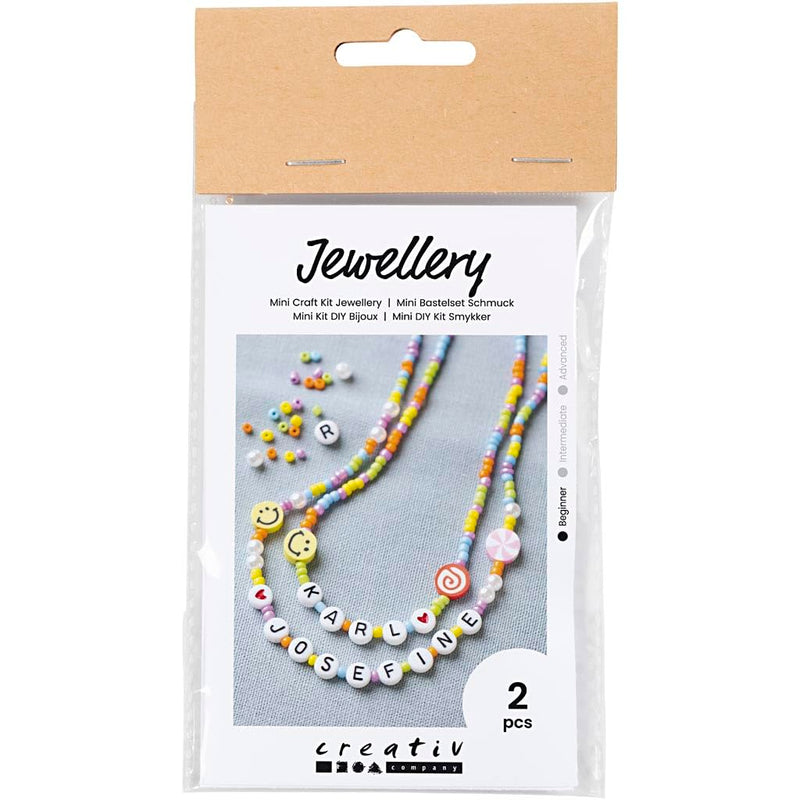 Mini Craft Kit Jewellery, Necklaces, 1 Pack