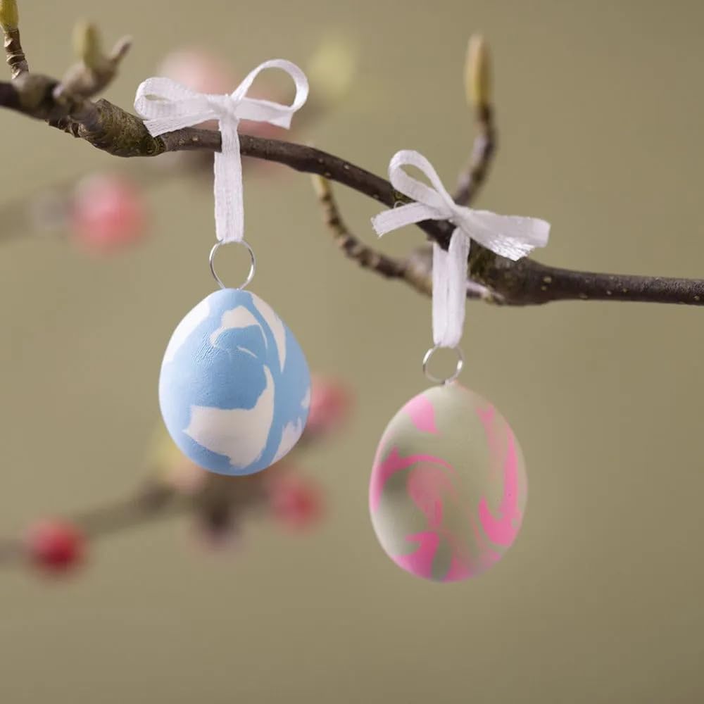 Mini Craft Kit Modelling, Marbled Eggs, 1 Pack