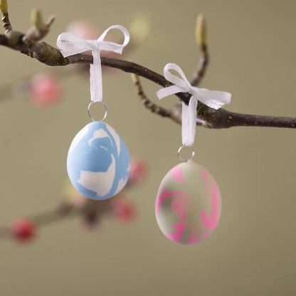 Mini Craft Kit Modelling, Marbled Eggs, 1 Pack