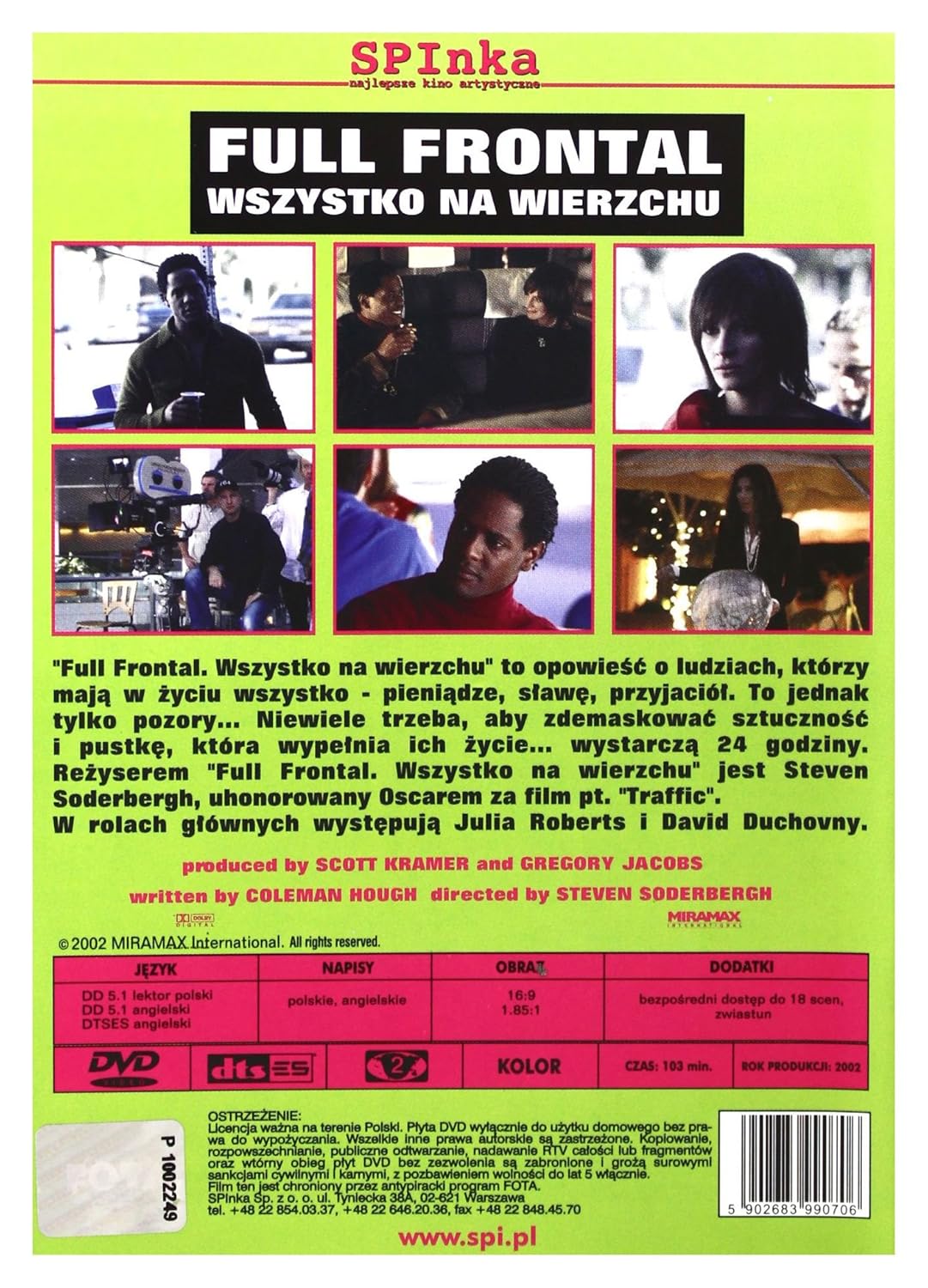 Full Frontal  (IMPORT) (Keine deutsche Version)
