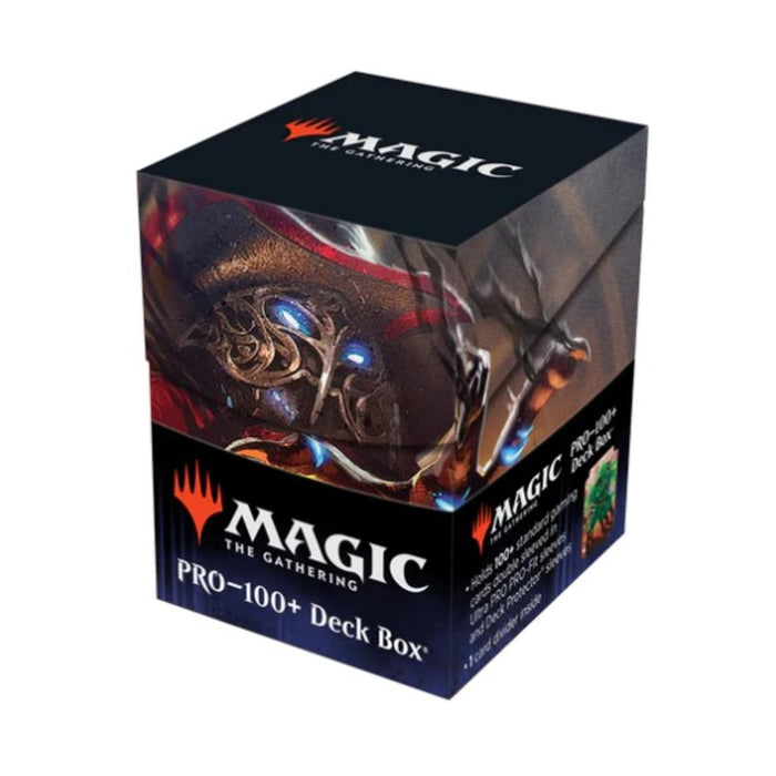 Ultra Pro - Outlaws of Thunder Junction 100+ Deck Box® Ft. Gonti for Magic: The Gathering, TCG collectible gaming accessory protective card deck holder