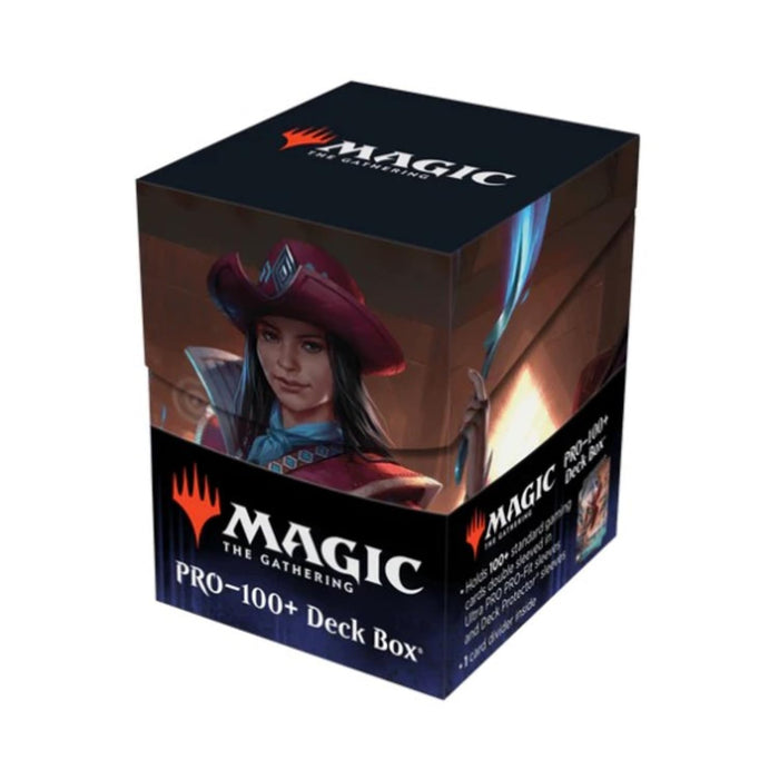 Ultra Pro - Outlaws of Thunder Junction 100+ Deck Box® Ft. Stella Lee for Magic: The Gathering, TCG collectible gaming accessory protective card deck holder