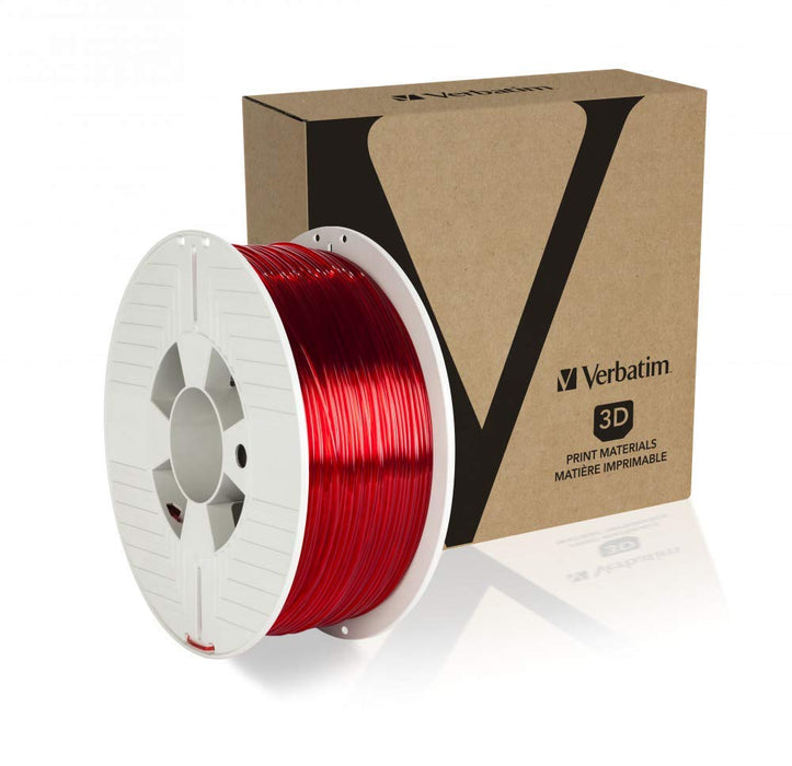 Verbatim 3D Filament Pet-G 1.75Mm Red Tr