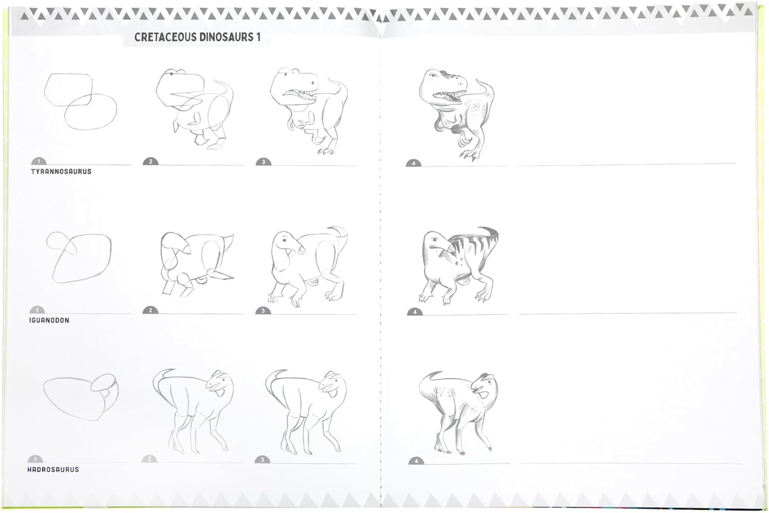 eeBoo Impara a disegnare dinosauri, 1 EA