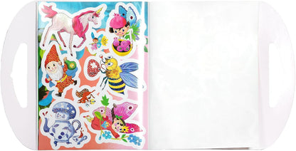 Eeboo - Sticker Book - Magical Creatures - (Estkmag)