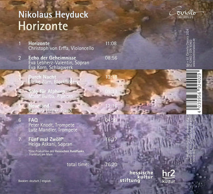 Nikolaus Heyduck: Horizonte