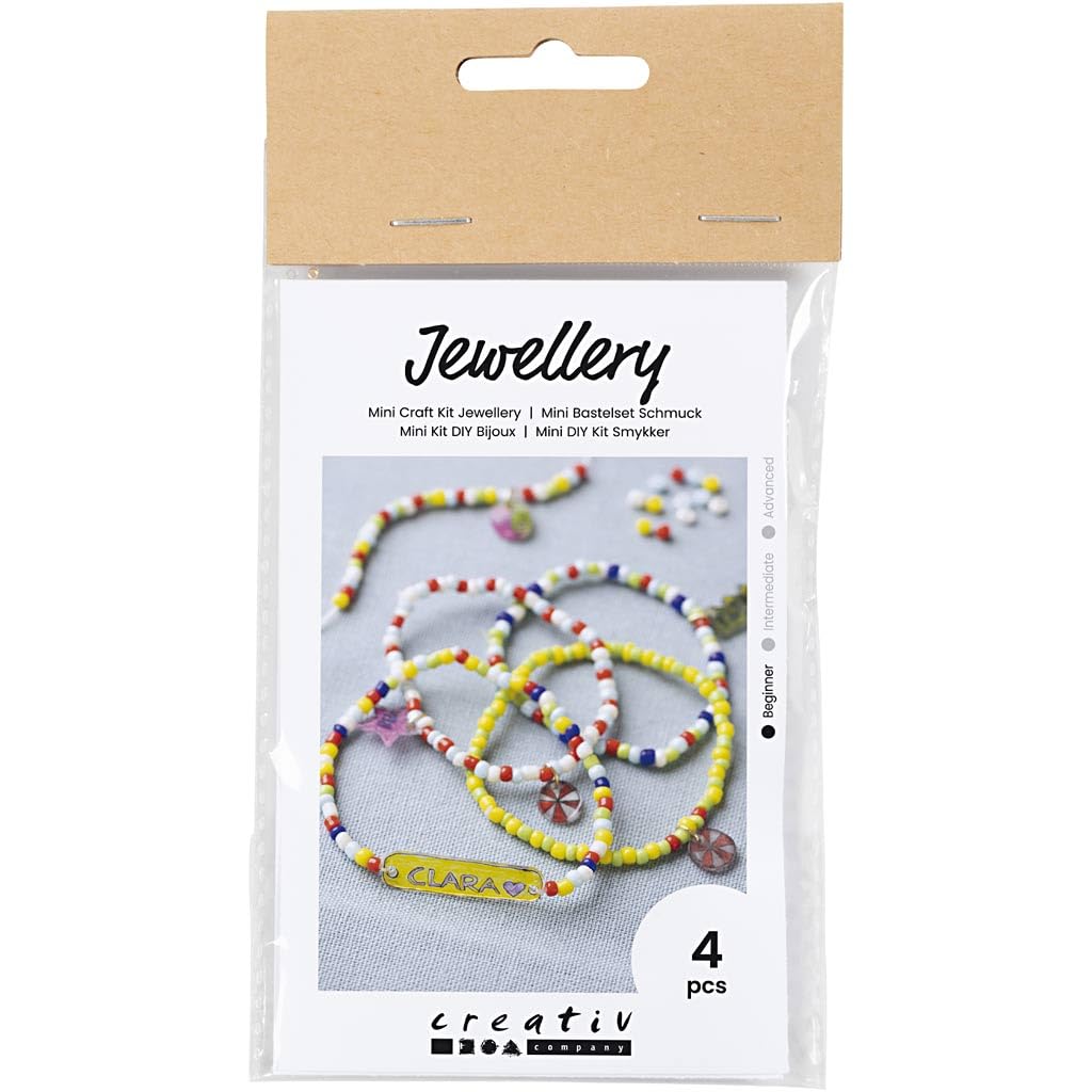 Mini Craft Kit Jewellery, Shrink Plastic Bracelets, 1 Pack