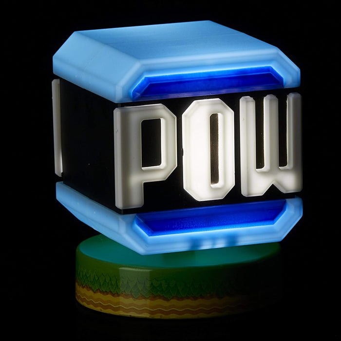Paladone Super Mario Pow Block Icon Light - Officially Licensed Nintendo Merchandise
