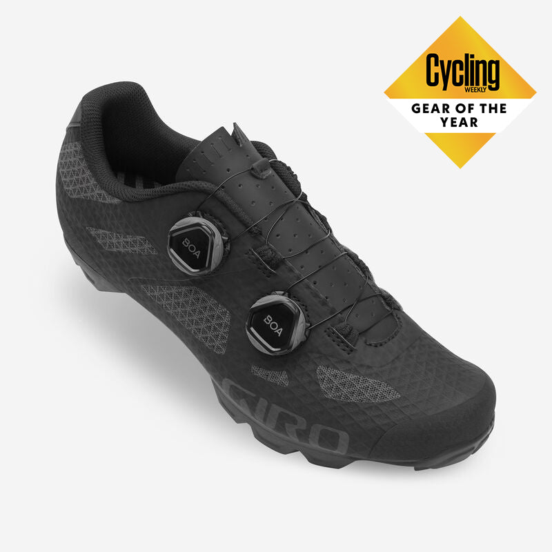 Giro Sector MTB Cycling Shoes 2020 Black/Dark Shadow 44