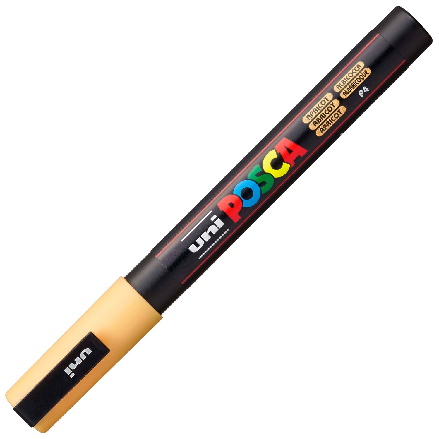 uni-ball 186520 Uni Posca Marker with Fine Bullet Nib 0.9-1.3 mm Line Width Apricot