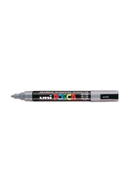 Uni PC-5M Posca Paint Pen Grey