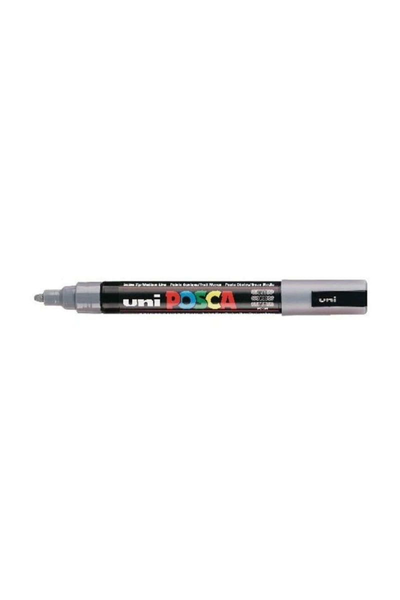 Uni PC-5M Posca Paint Pen Grey