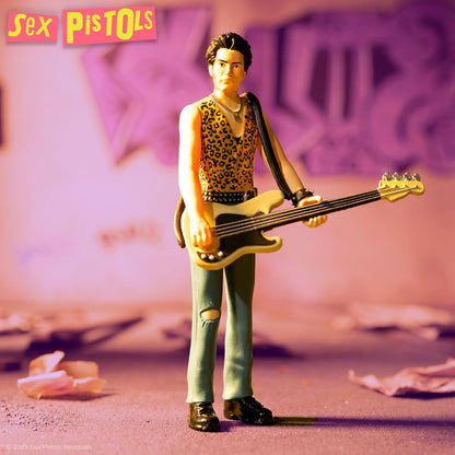 Super7 Figur Reaction Sex Pistols Sid Vicious Modern