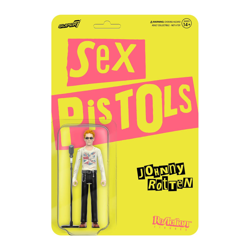 Super7 Figur Reaction Sex Pistols Johnny Rotten