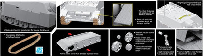 Dragon 1/35 Jagdpanzer IV L/48 July 1944 Production w/Zimmerit # 6369