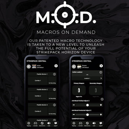 Collective Minds Gaming XBOX Strikepack Horizon M.O.D. Pack for Xbox Series X, Xbox Series S, and Xbox One Standard Controllers