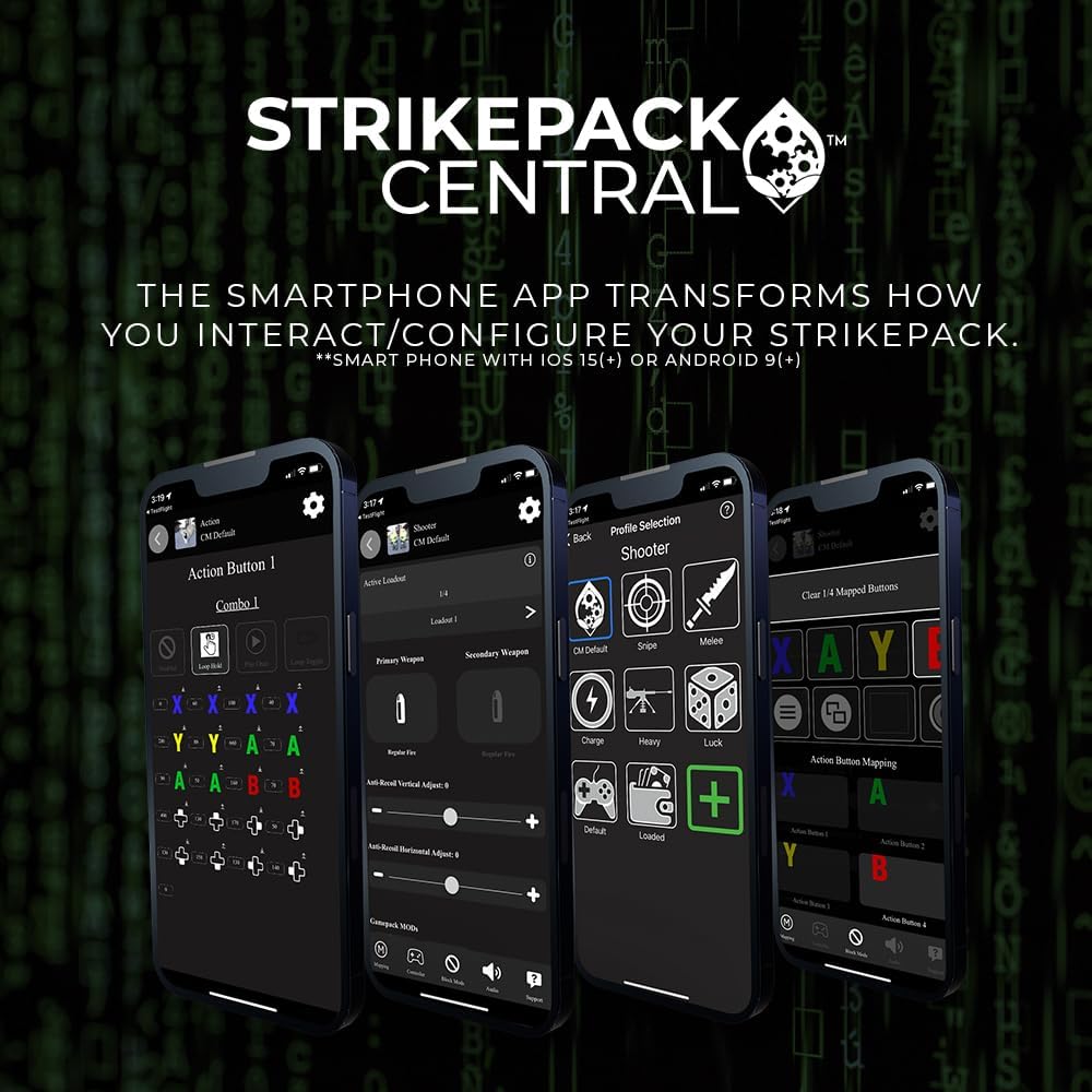Collective Minds Gaming XBOX Strikepack Horizon M.O.D. Pack for Xbox Series X, Xbox Series S, and Xbox One Standard Controllers