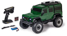 Carson Modellsport Carson 500404236 1:8 Land Rover Defender 100% RTR British Green Car, RC Vehicle, Includes Batteries and Remote Control, Speed km/h, Driving Time 20 Minutes