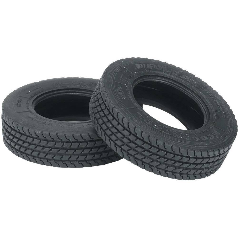Carson- Zubehör zu Bausätzen Neumáticos de accionamiento Fulda EcoControl 1:14 (2), Color Negro (500907014