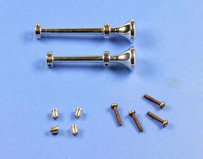 1:14 Air Horn-Set Long/Short Chr.Brass