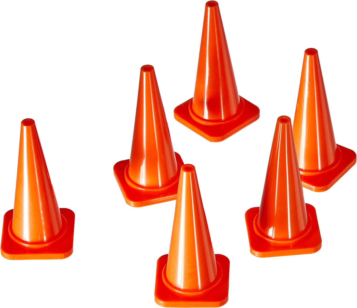 Carson 500907197 Pylone Set (10) 56 mm, Orange