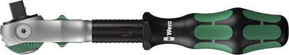 Wera 8000 B SB Zyklop Speed Multi-Function Ratchet, 3/8" x 199 mm, 05073261001 & 003591 Zyklop 8796 SB Extension Flexible-Lock 3/8-inch Drive 125mm