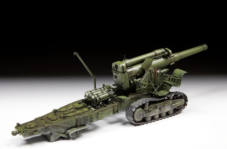 Zvezda 3704 Soviet 203-mm Howitzer m1931 B-4 Stalins Sledgehammer 1/35