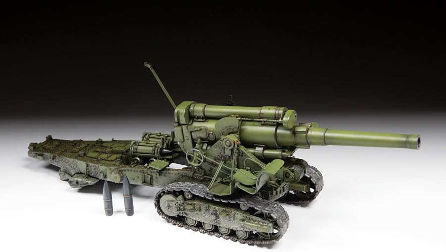 Zvezda 3704 Soviet 203-mm Howitzer m1931 B-4 Stalins Sledgehammer 1/35