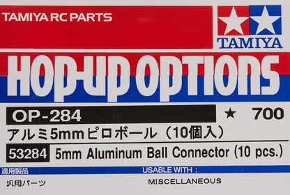 Tamiya Hop-Up Options No.284 OP.284 Aluminum 0.2 inch (5 mm) Pillow Ball 53284