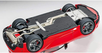 Tamiya-24351 TAMIYA 1:24 Toyota GR Supra-réplica Fiel, modelismo, Hobby, Pegado, Kit de plástico, Montaje, sin Pintar, Color unlacquered, 420 Grams (24351