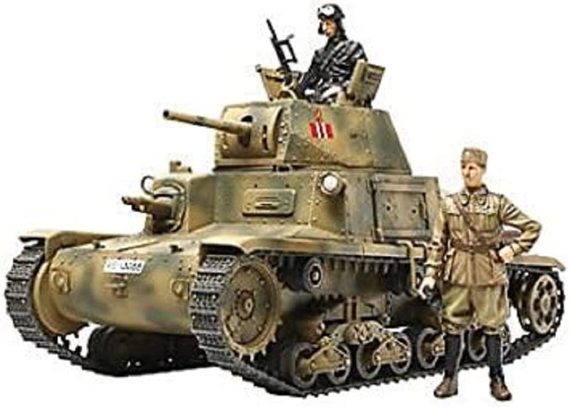 Tamiya 300035296 – 1:35 WWII Italian medium tank Carro Armato M13/40 (2