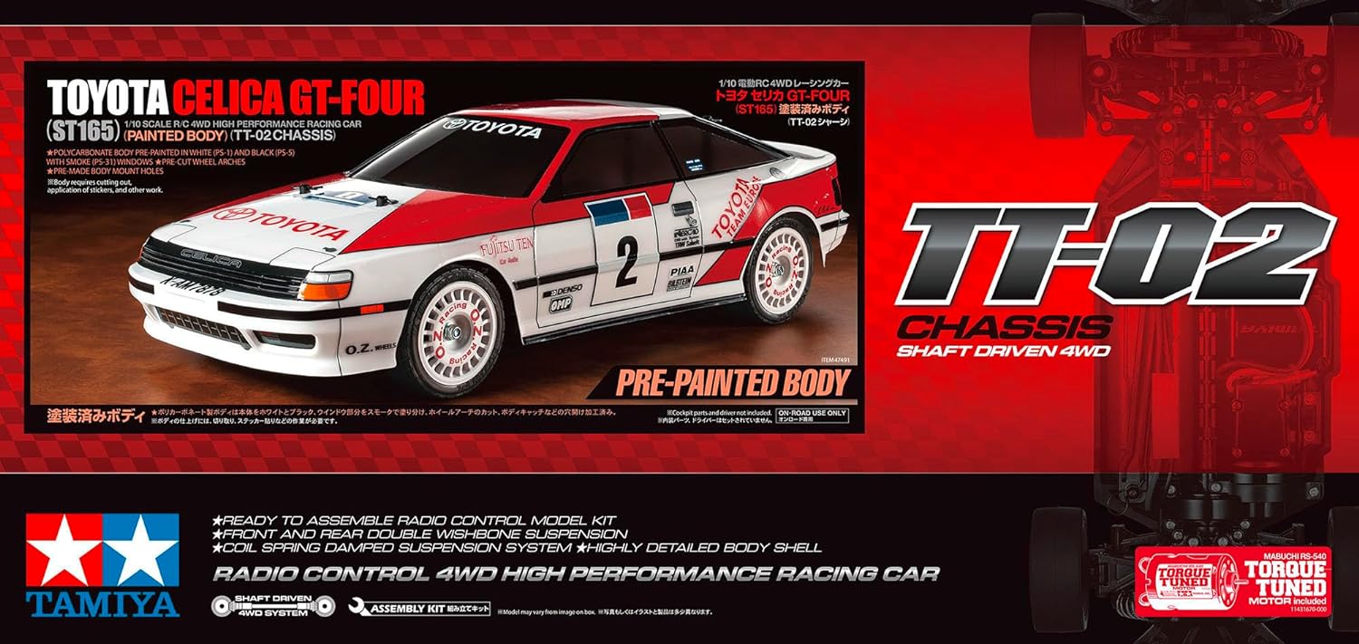 Toyota Gt-Four (St165) Painted Tt-02