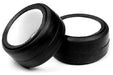 TAMIYA 300051049 1: 10 Racing Slickreifen Medium 24.5 mm Pack of 2