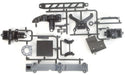 TAMIYA 300051075 - DF-02 A-parts shock absorber towers/transmission axles
