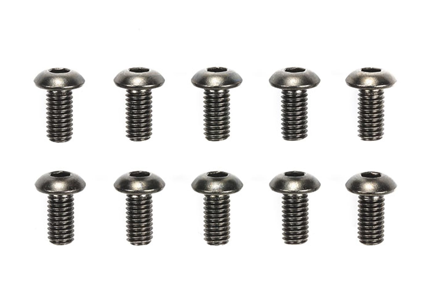 Tamiya 51624 Steel Round Head Screw 3 x 6 mm (x10