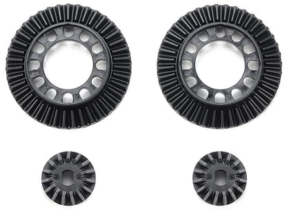 TAMIYA XV-02 TT-02 Direct Coupling Ring Gear Set 39T & 40T TAM51704 Gears & Differentials