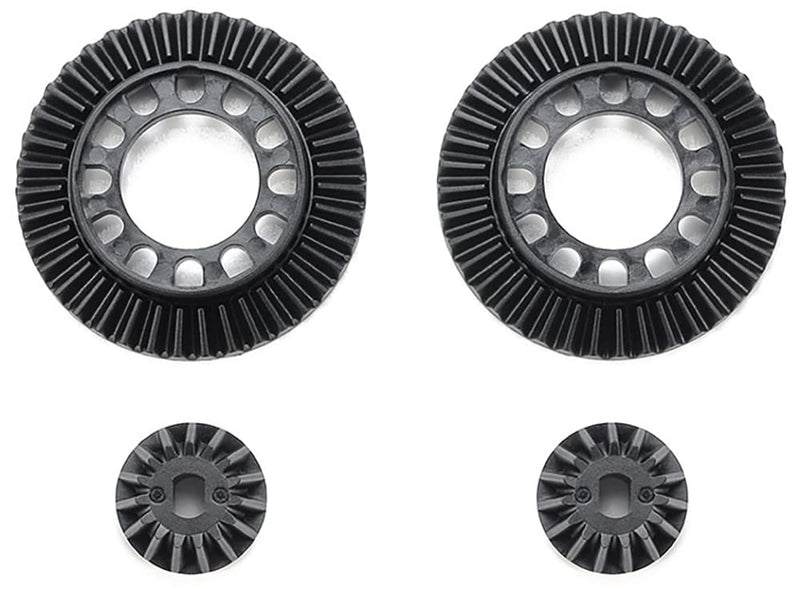TAMIYA XV-02 TT-02 Direct Coupling Ring Gear Set 39T & 40T TAM51704 Gears & Differentials