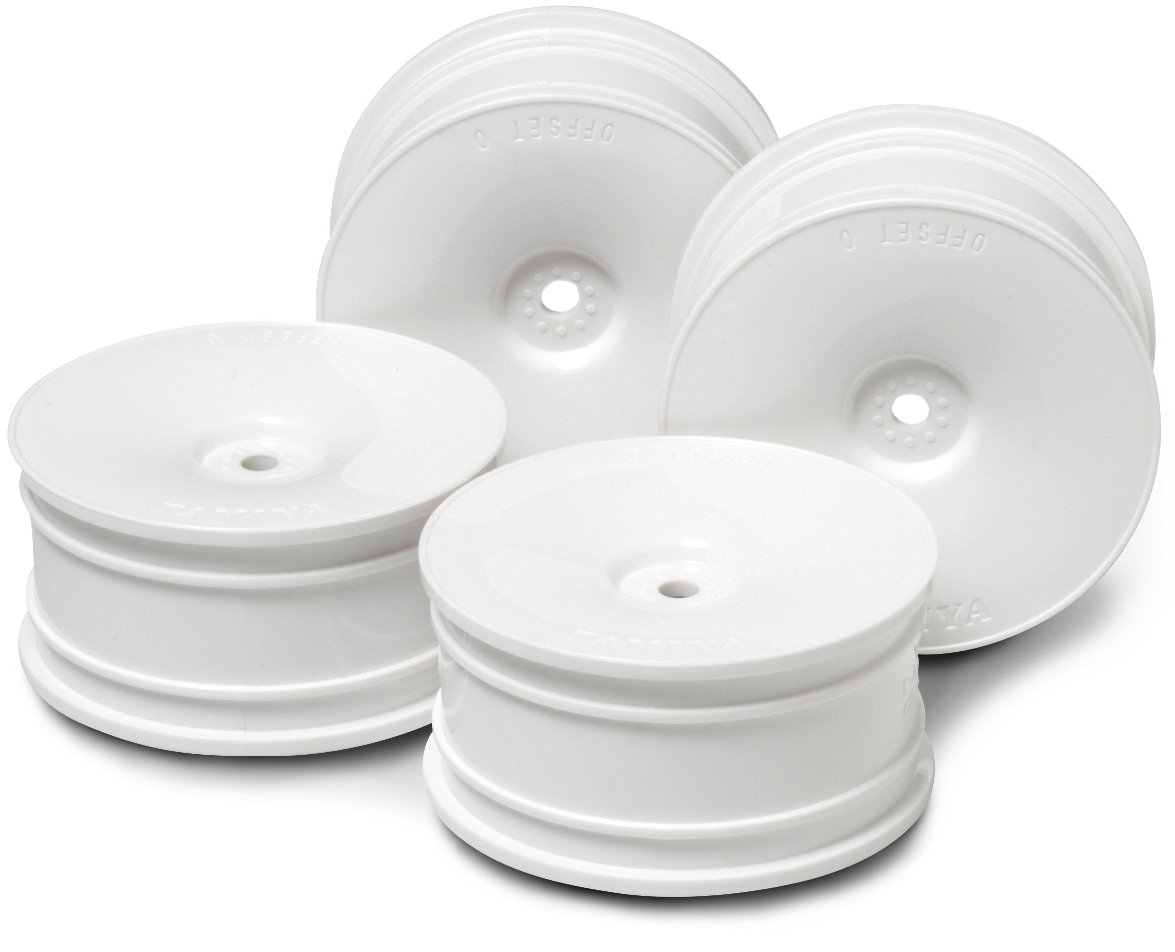 TAMIYA 300053914 – Dish Wheel, 26 mm, Colore: Bianco