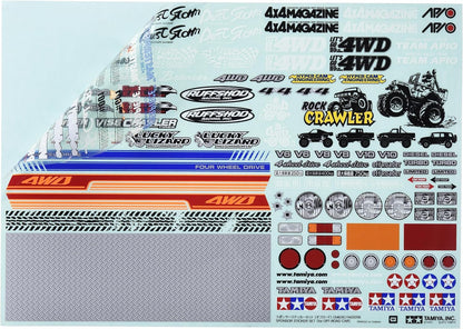 TAMIYA 54630 Decorative Sheet Off-Road Vehicles