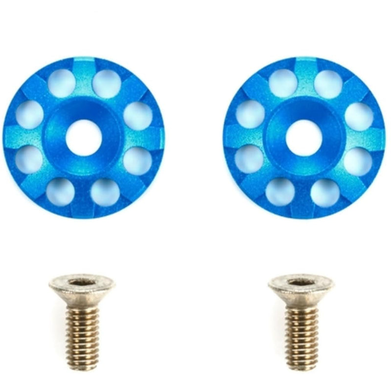 Tamiya Aluminum Wing Washers Blue - 54849