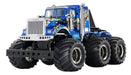 Tamiya TAM58646 1/18 6x6-G6-01 6 Wheels Monster Truck Other License 58646 – 1:18 RC Konghead 6x6 (G6-01), Remote Controlled Car/Vehicle, Model Building, Kit, Unvarnished