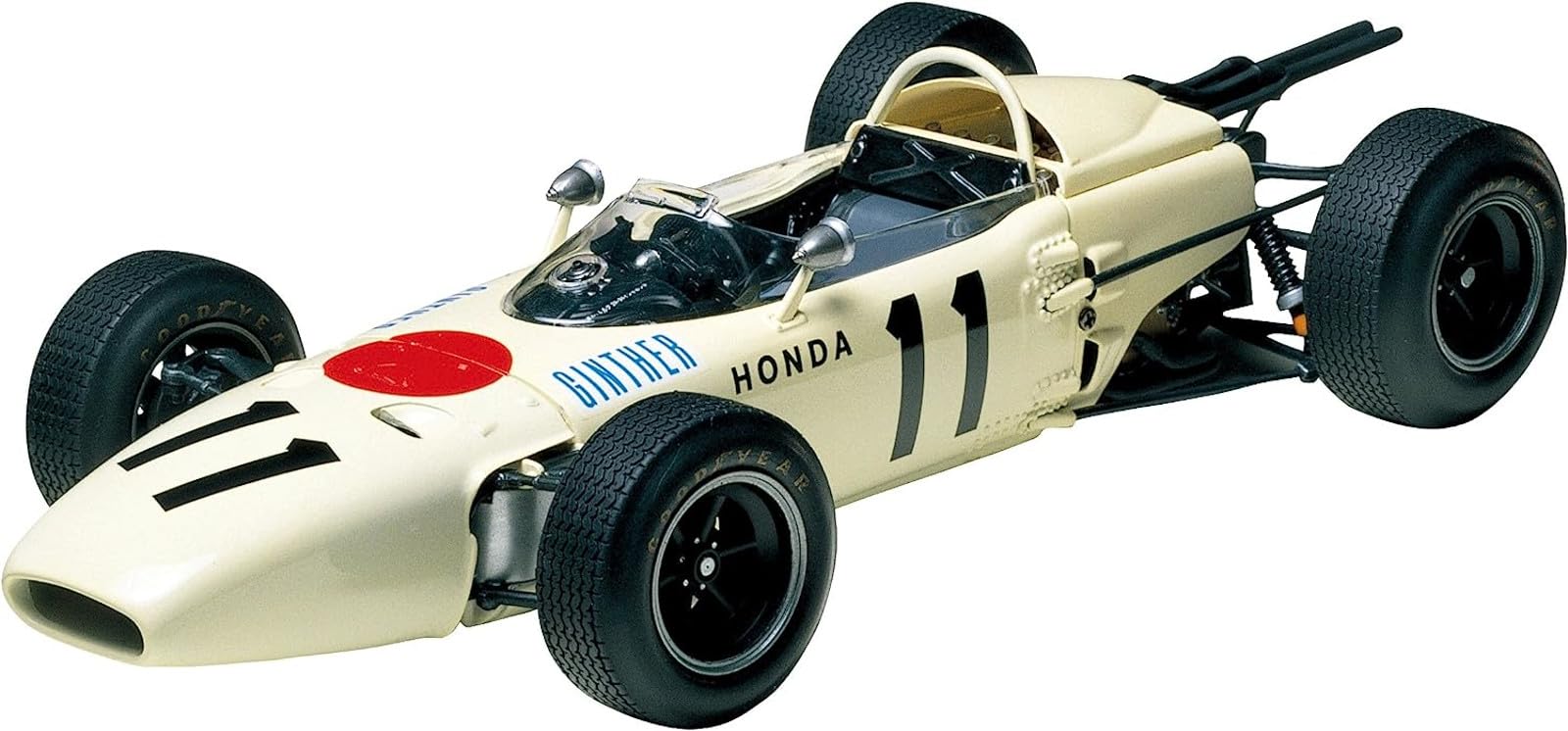 Tamiya 20043-000 300020043 Honda RA272 Car Model Kit 1:20 Fahrzeug 20043 RA272-Faithful Replica, Building, Plastic, Crafts, Hobby, Assembly, Unpainted, Unvarnished, Mittel