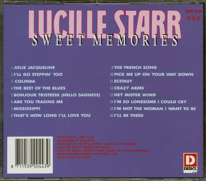 Lucille Starr - Sweet Memories