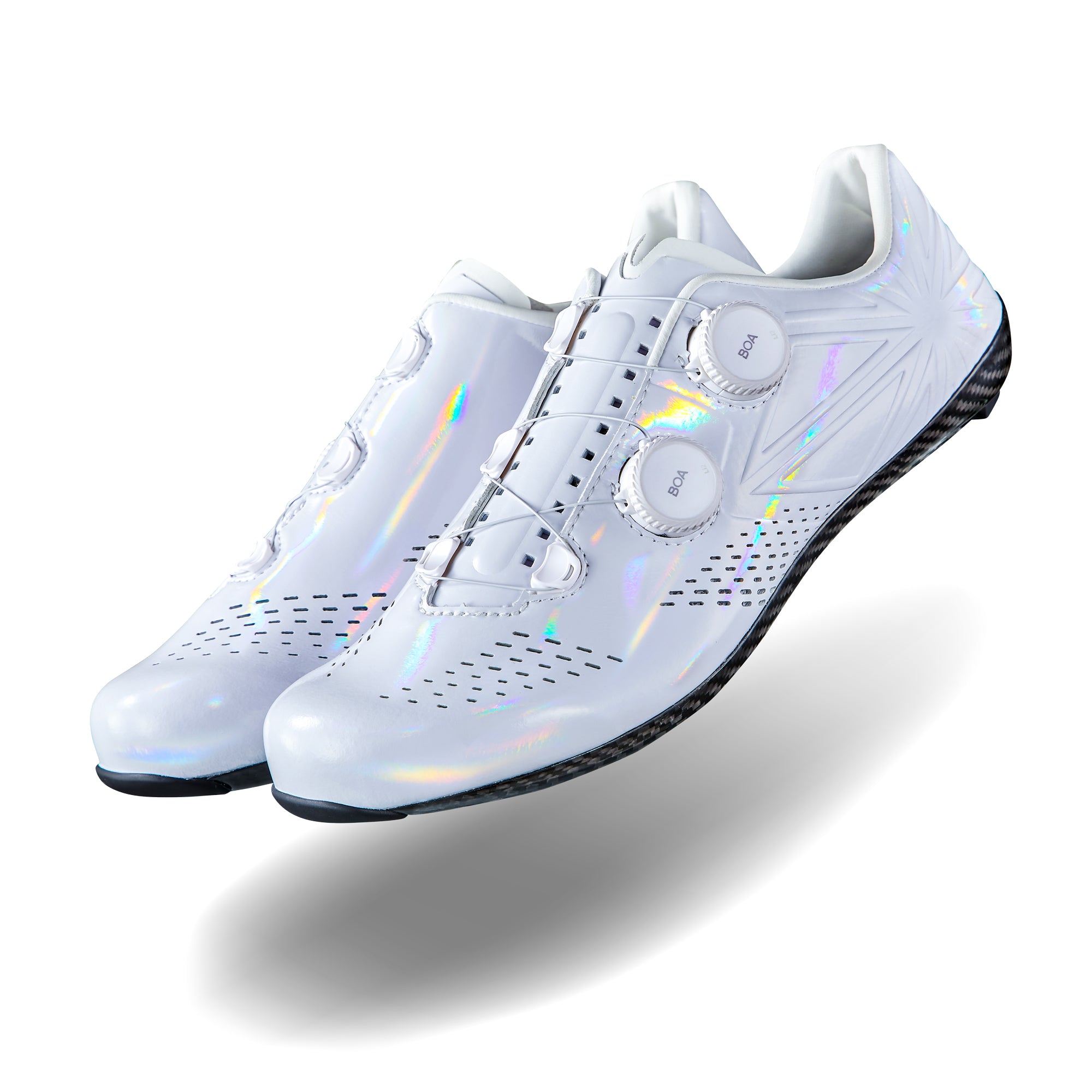 Supacaz Kazze Road Cycling Shoes Holo White 45.5