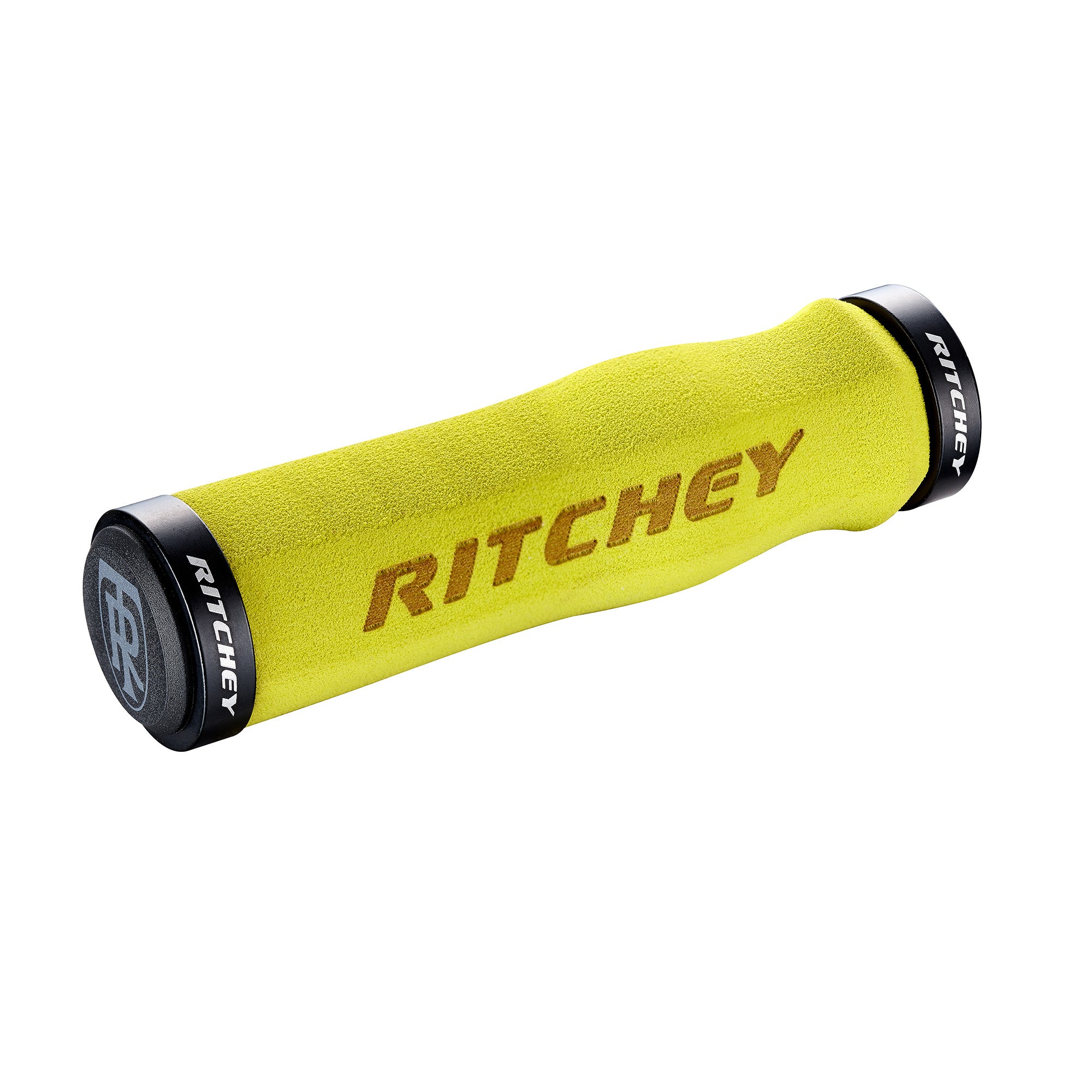 Ritchey Wcs Truegrip Neoprene Locking MTB Handlebar Grips Yellow 130Mm