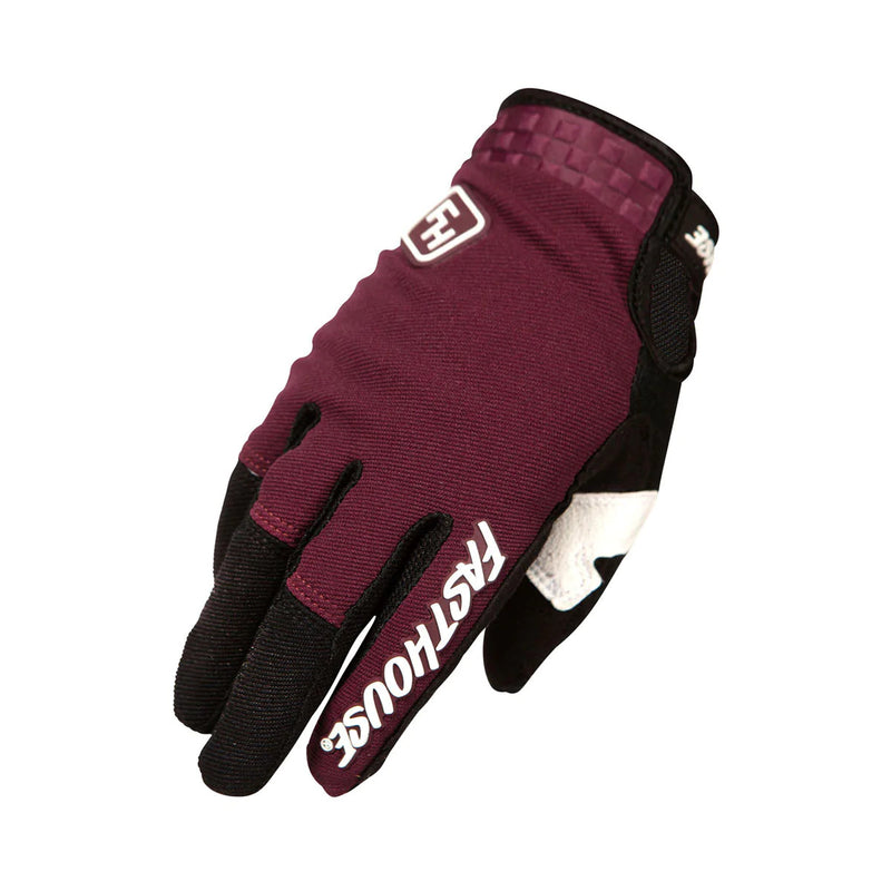 Fasthouse Youth Speed Style Ridgeline Plus Gloves Maroon/Black Yl