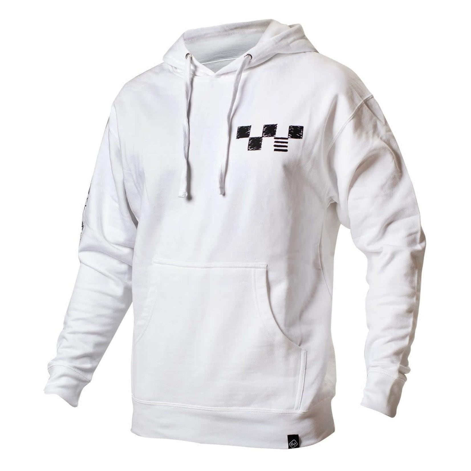 Fasthouse Still Smokin 21 Hoodie White M