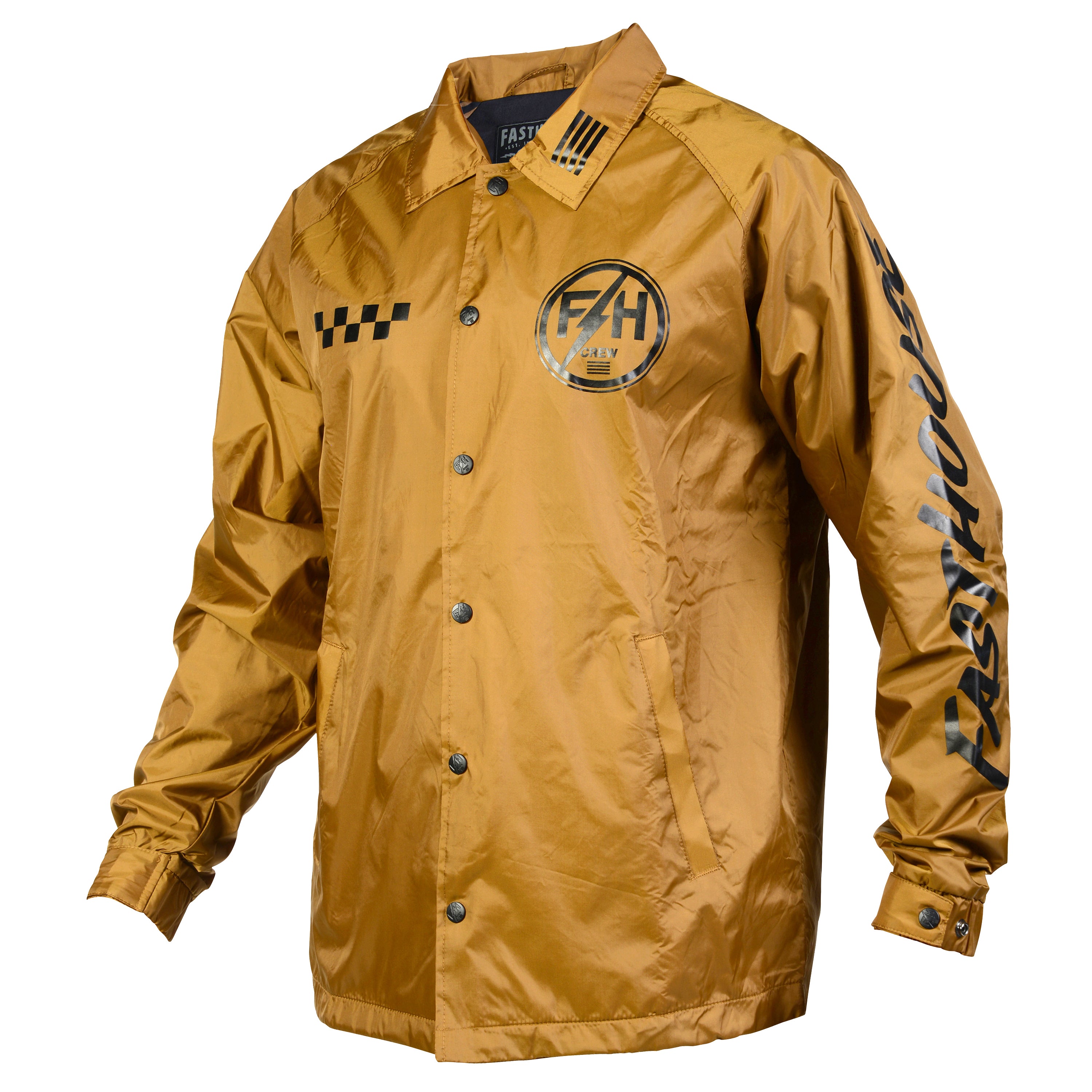 Fasthouse Retrograde Coaches Jacket Vintage Gold S