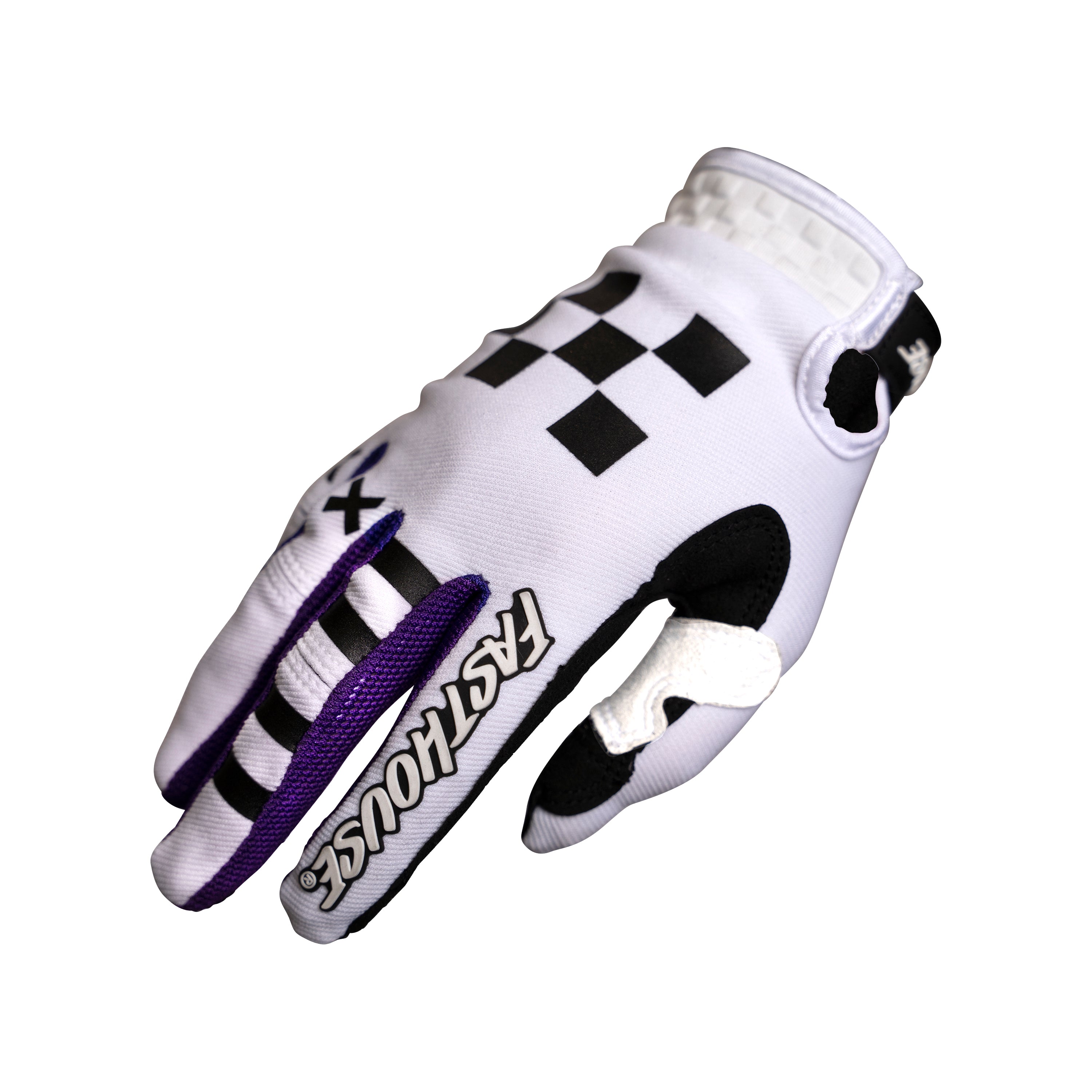 Fasthouse Youth Speed Style Rufio Gloves 2021 Black/White Ym