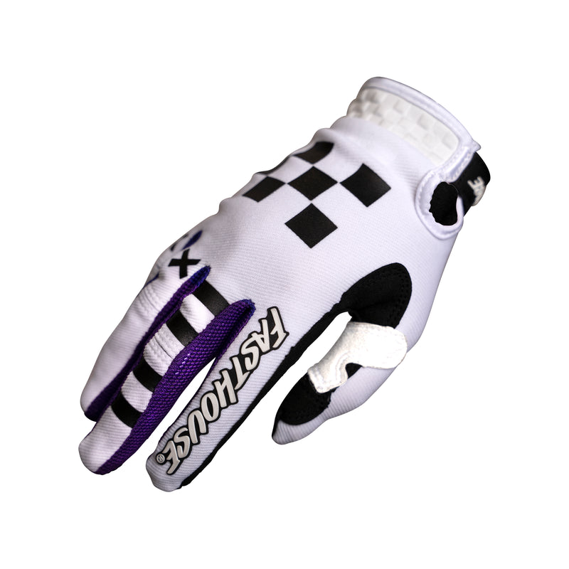 Fasthouse Youth Speed Style Rufio Gloves 2021 Black/White Ym